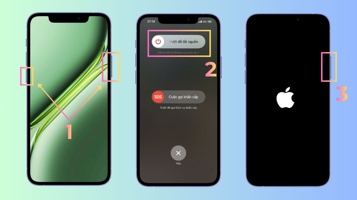 Khắc phục lỗi Apple Watch không gọi được bằng cách khởi động lại thiết bị trên iPhone