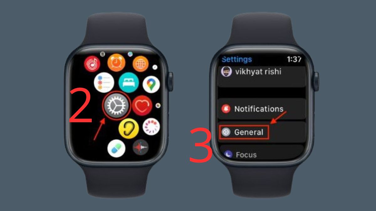 Kích hoạt chế độ máy bay khi Apple Watch không hiện thông báo - bước 2