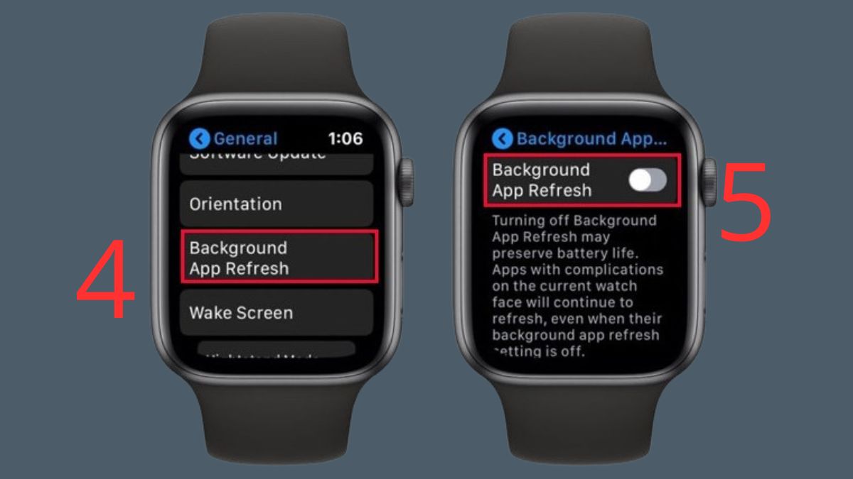 Kích hoạt chế độ máy bay khi Apple Watch không hiện thông báo - bước 3