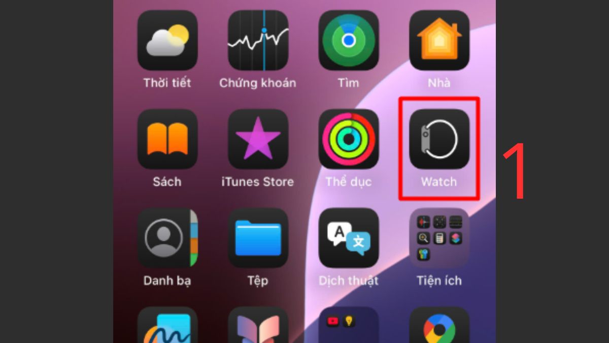 Bật lại quyền thông báo khi Apple Watch không hiện thông báo - bước 1