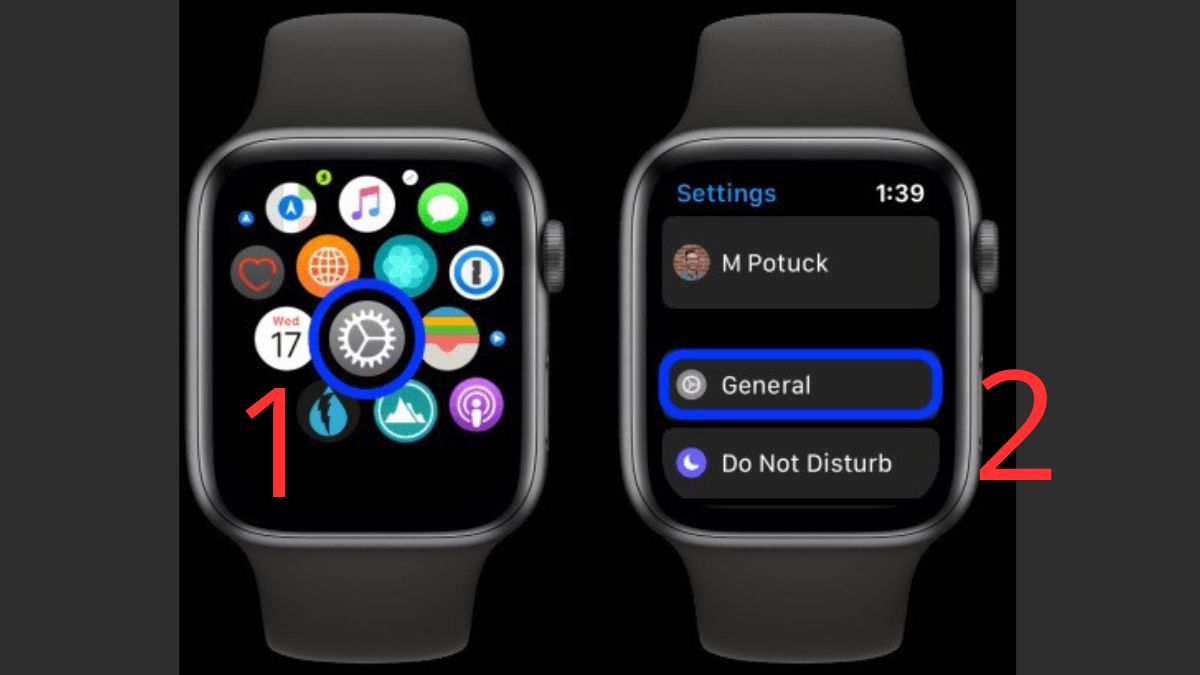 Cập nhật hệ điều hành trên đồng hồ khi Apple Watch không hiện thông báo - bước 1