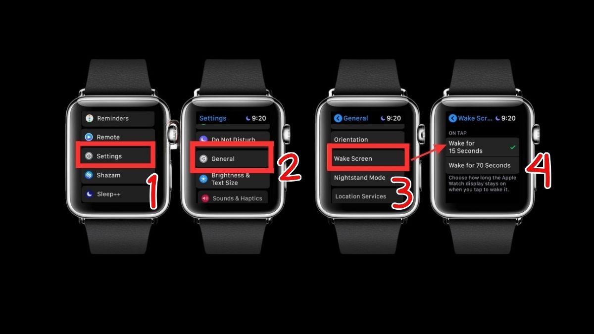 Điều chỉnh thời gian đánh thức khi nhấn để kéo dài thời gian sử dụng pin Apple Watch