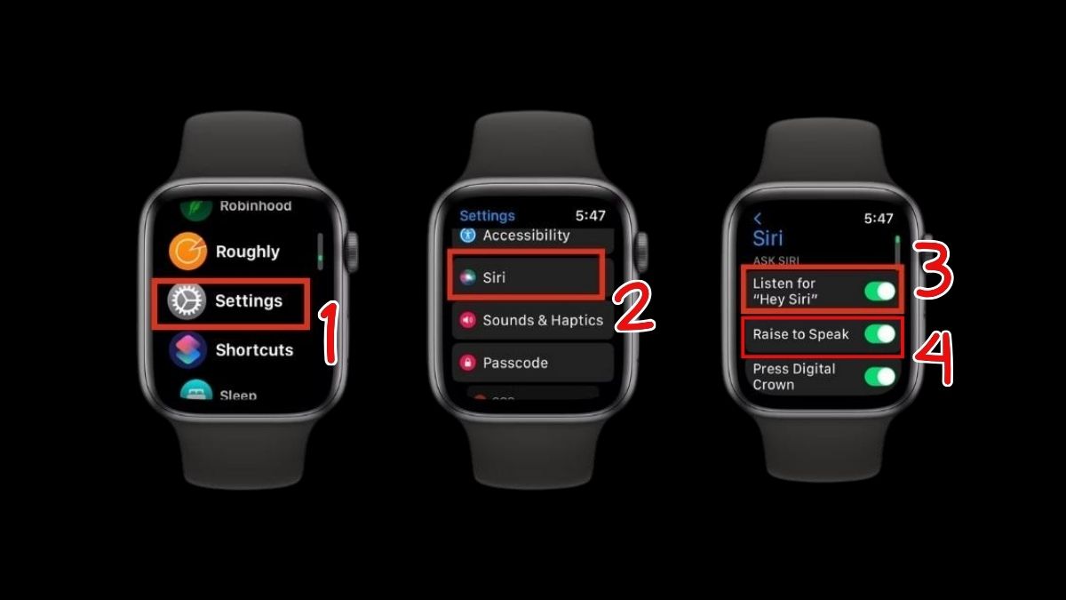 Tắt trợ lý ảo Siri để kéo dào thời gian sử dụng pin Apple Watch