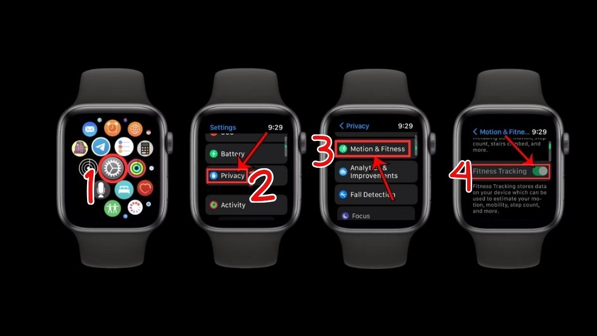 Tắt các tính năng theo dõi và đồng bộ sức khỏe để kéo dài thời gian sử dụng pin