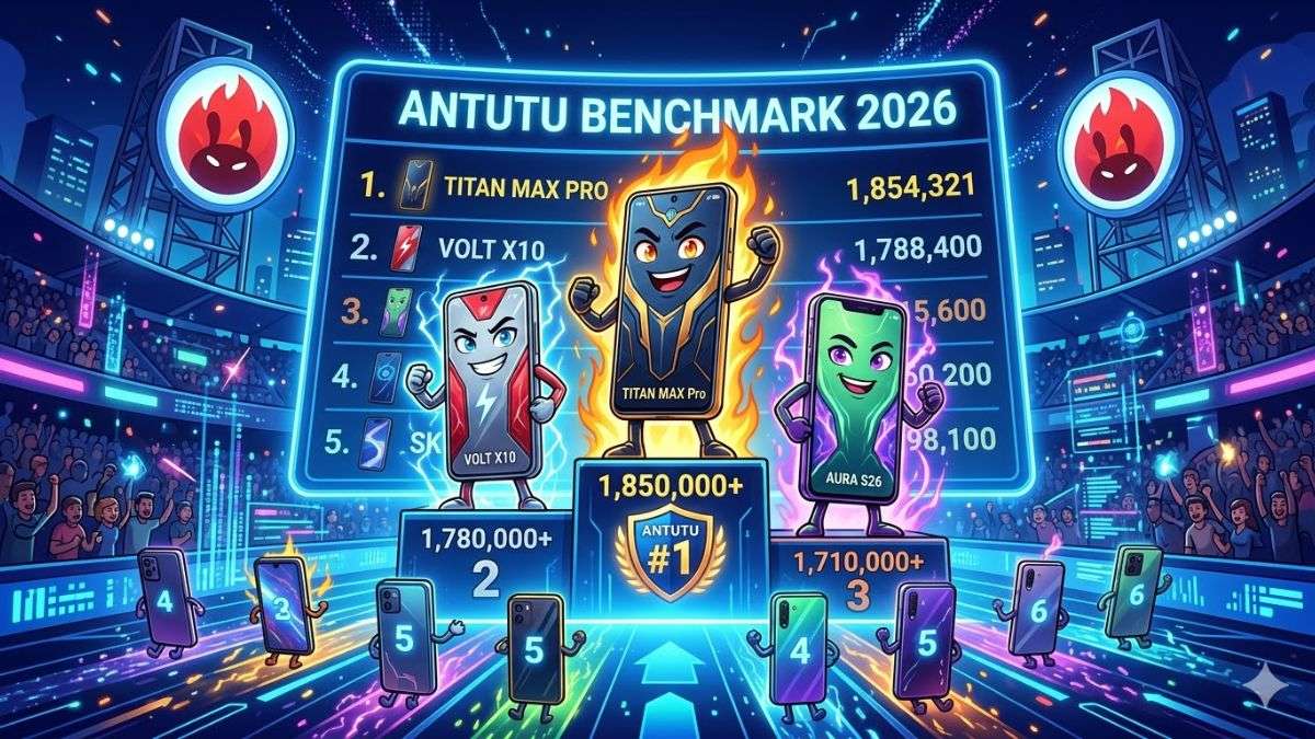 Bảng xếp hạng Antutu mới nhất 2026: Top điện thoại mạnh nhất