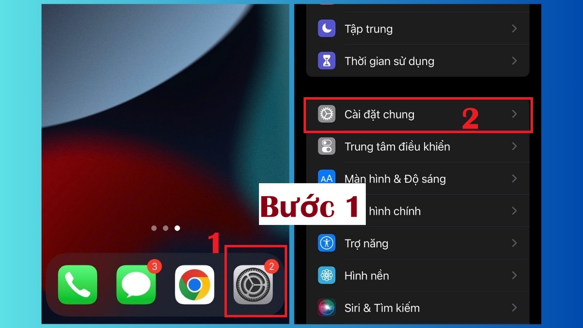Cách kiểm tra phiên bản Baseband trên iPhone - bước 1