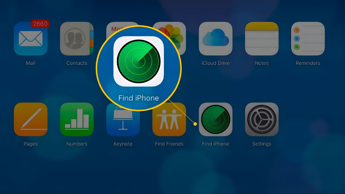 Các điều kiện để bật Tìm iPhone