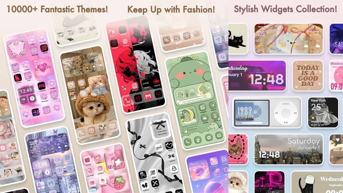 App tải biểu tượng điện thoại Themepack