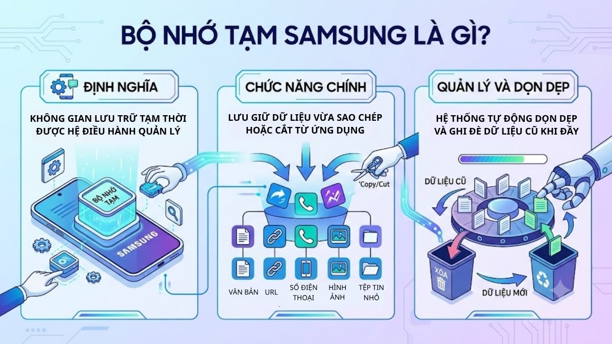 Tìm hiểu về bộ nhớ tạm Samsung