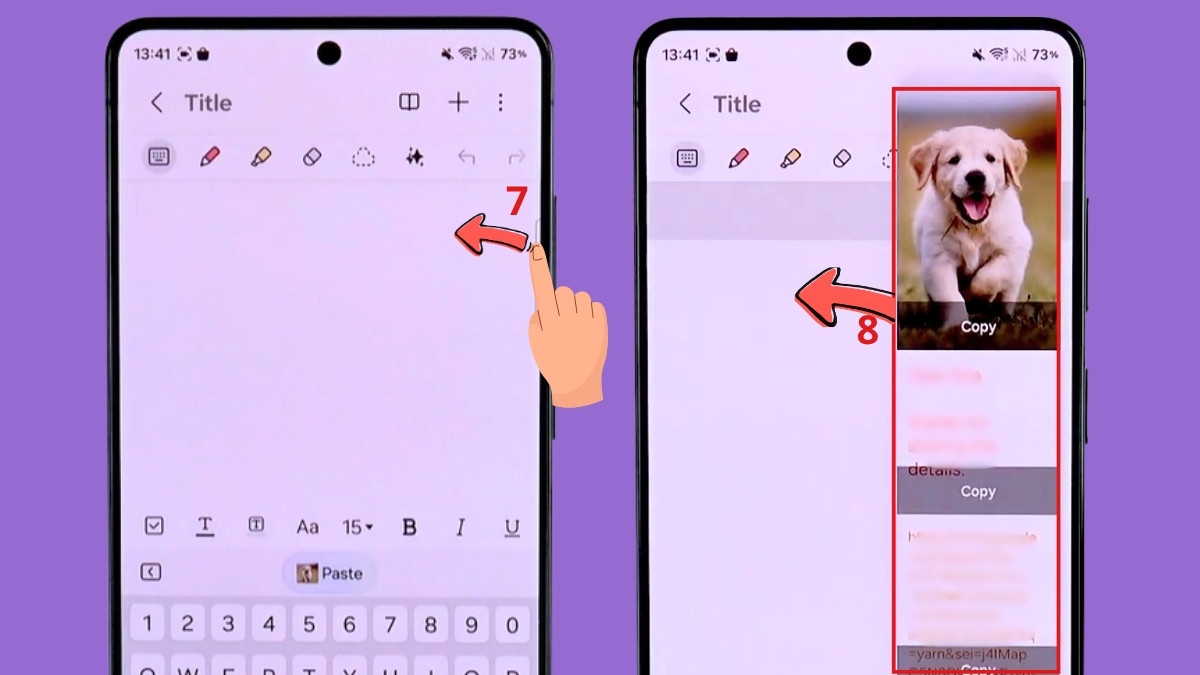 Cách mở bộ nhớ tạm của điện thoại Samsung bằng Edge Panel - bước 4