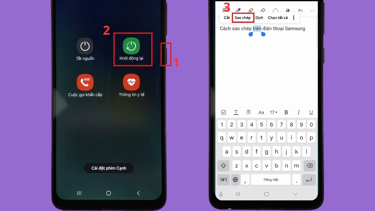 Sửa lỗi tính năng bị treo, không hiển thị bất kỳ dữ liệu nào đã sao chép