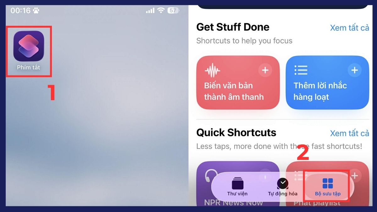 Cách mở bộ nhớ tạm trên iPhone đơn giản - bước 1