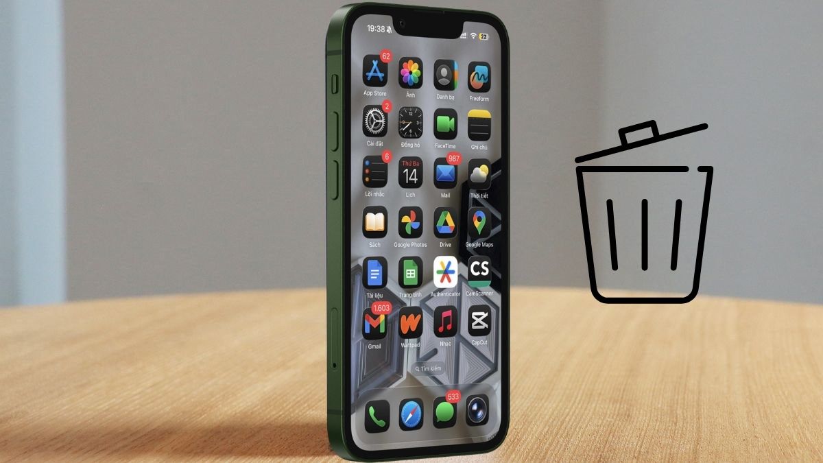 Xóa bộ nhớ tạm iPhone không phụ thuộc vào tình trạng sử dụng và hiệu suất