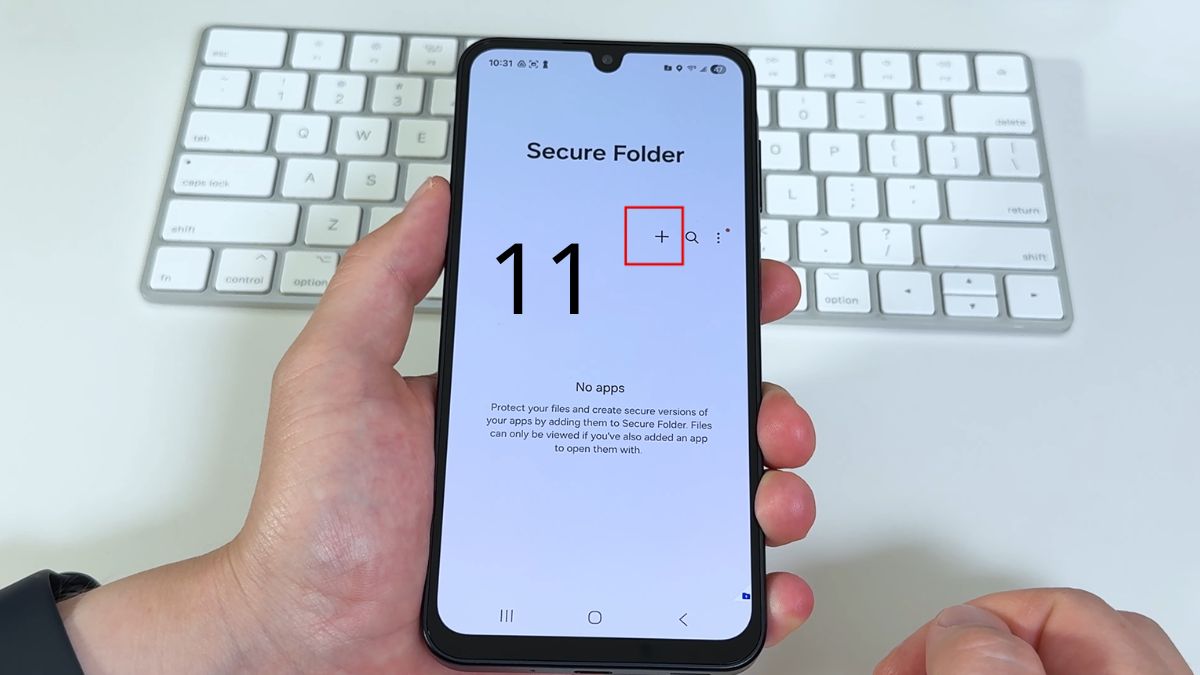 Cách ẩn ứng dụng trên Samsung bằng Thư mục bảo mật - bước 11