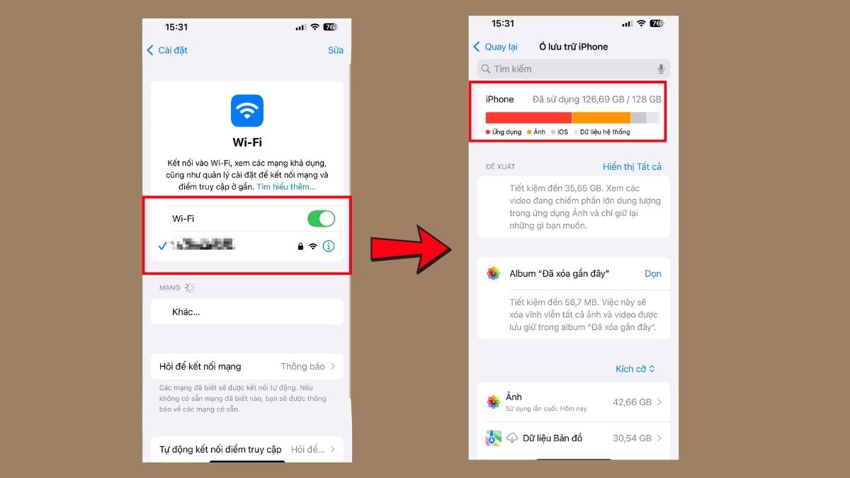 Cách bật Apple Intelligence tiếng Việt trên iPhone - bước 4 Chờ Apple Intelligence hoàn tất thiết lập - bước 1