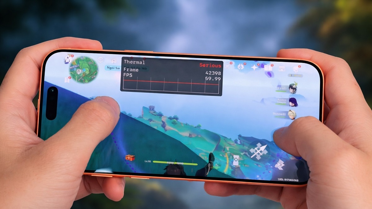 Dòng iPhone 17 Pro Max chơi game được đánh giá cao 