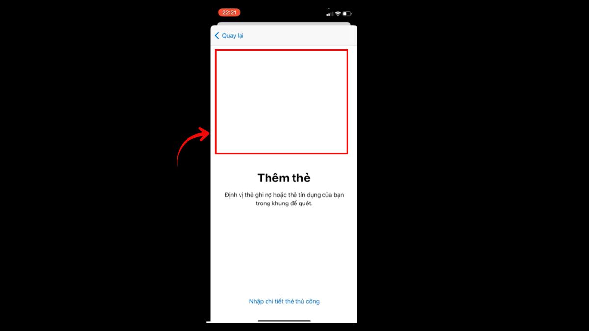 Cách thêm thẻ ngân hàng vào Apple Wallet bằng NFC trên iPhone 12 - bước 3