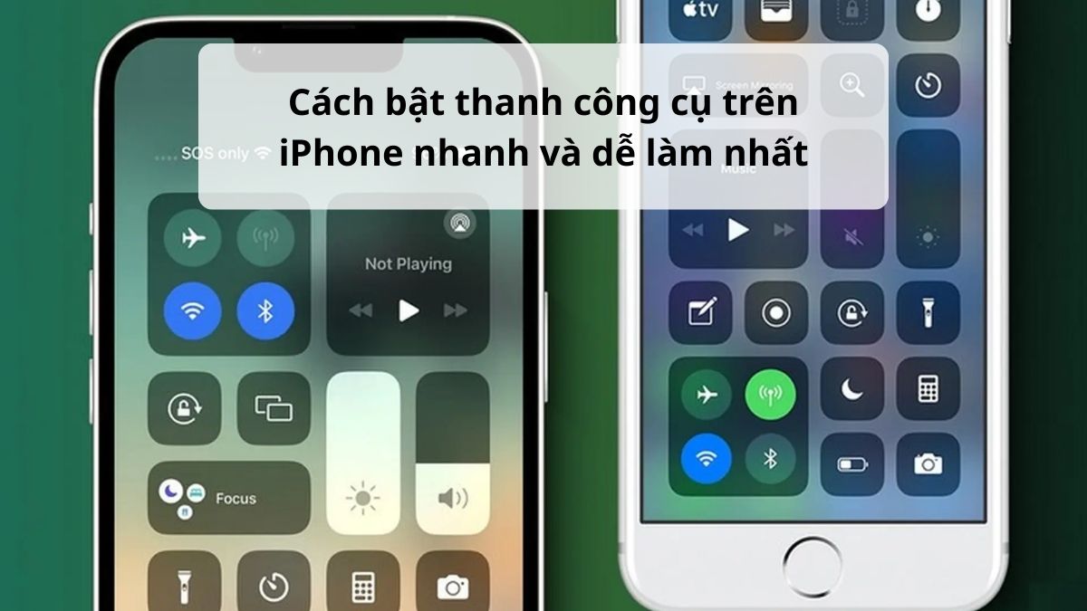 Cách bật thanh công cụ trên iPhone nhanh và dễ làm nhất