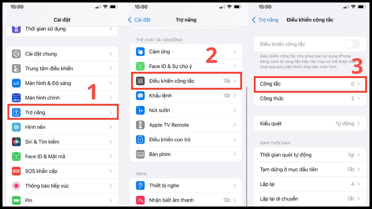 Cách cài Auto Click trên iPhone đơn giản nhất - bước 1