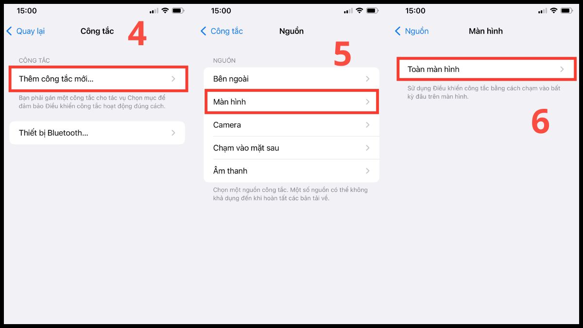 Cách cài Auto Click trên iPhone đơn giản nhất - bước 2