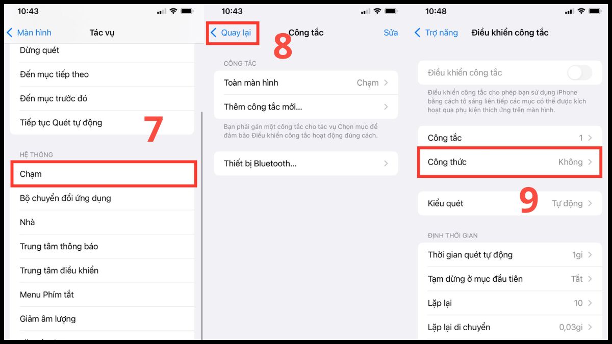 Cách cài Auto Click trên iPhone đơn giản nhất - bước 3