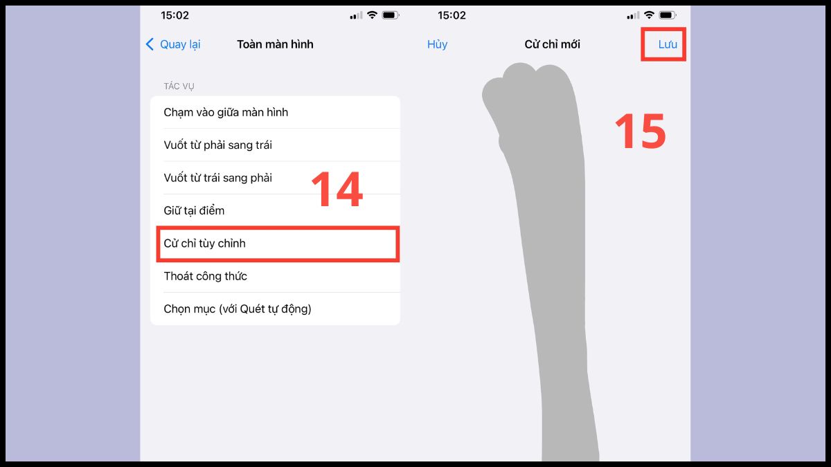 Cách cài Auto Click trên iPhone đơn giản nhất - bước 5