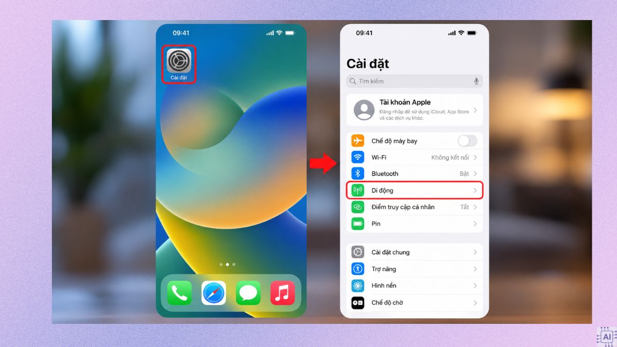 Cách cài đặt cuộc gọi trên iPhone nâng cao khác - bước 1