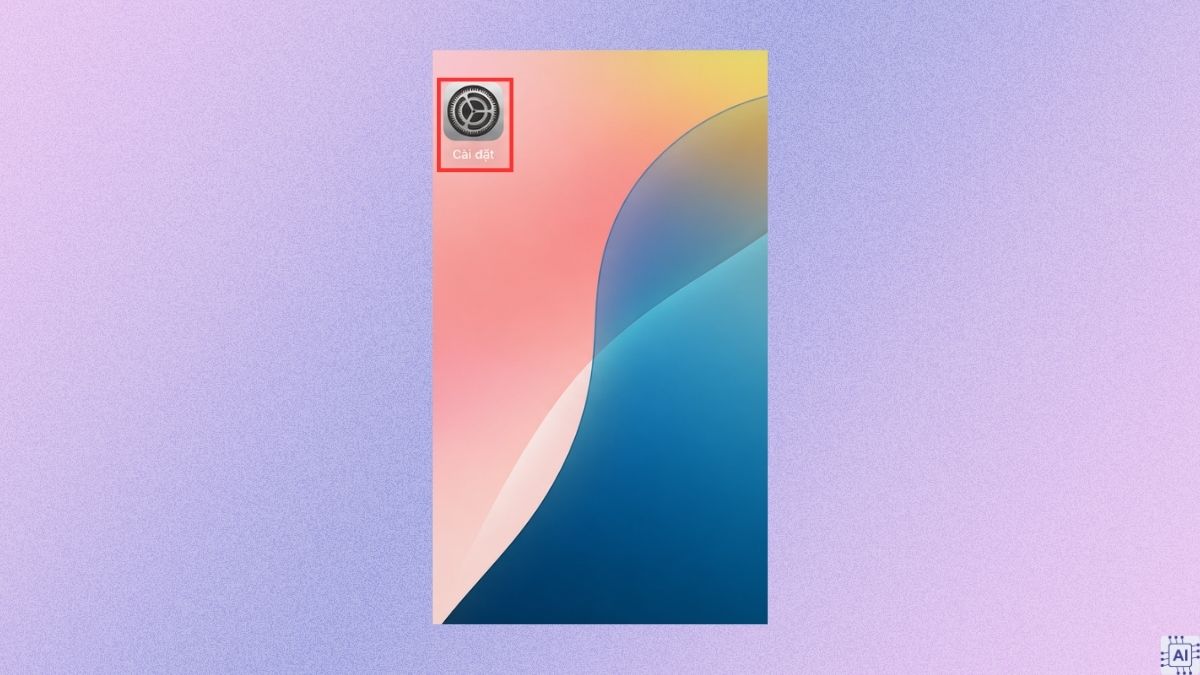 Cách bật và tắt cuộc gọi chờ iPhone - bước 1