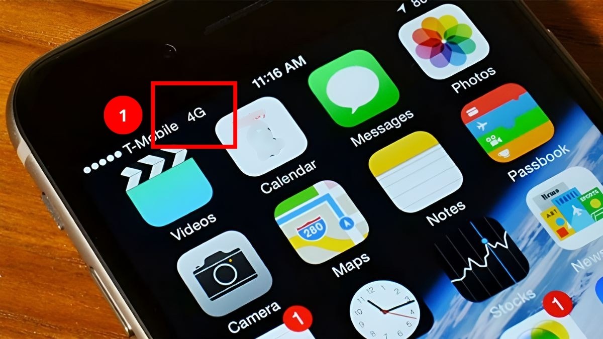 Cách kiểm tra mạng dữ liệu trên iPhone - bước 1