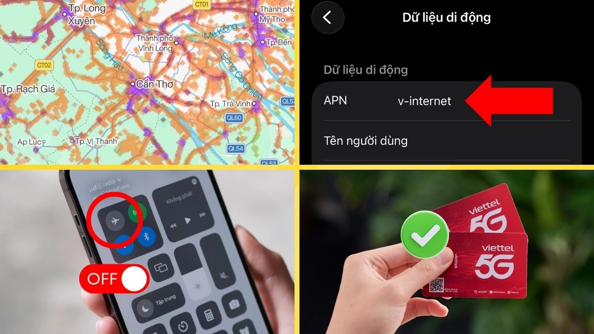 Điều kiện để sử dụng mạng dữ liệu trên iPhone