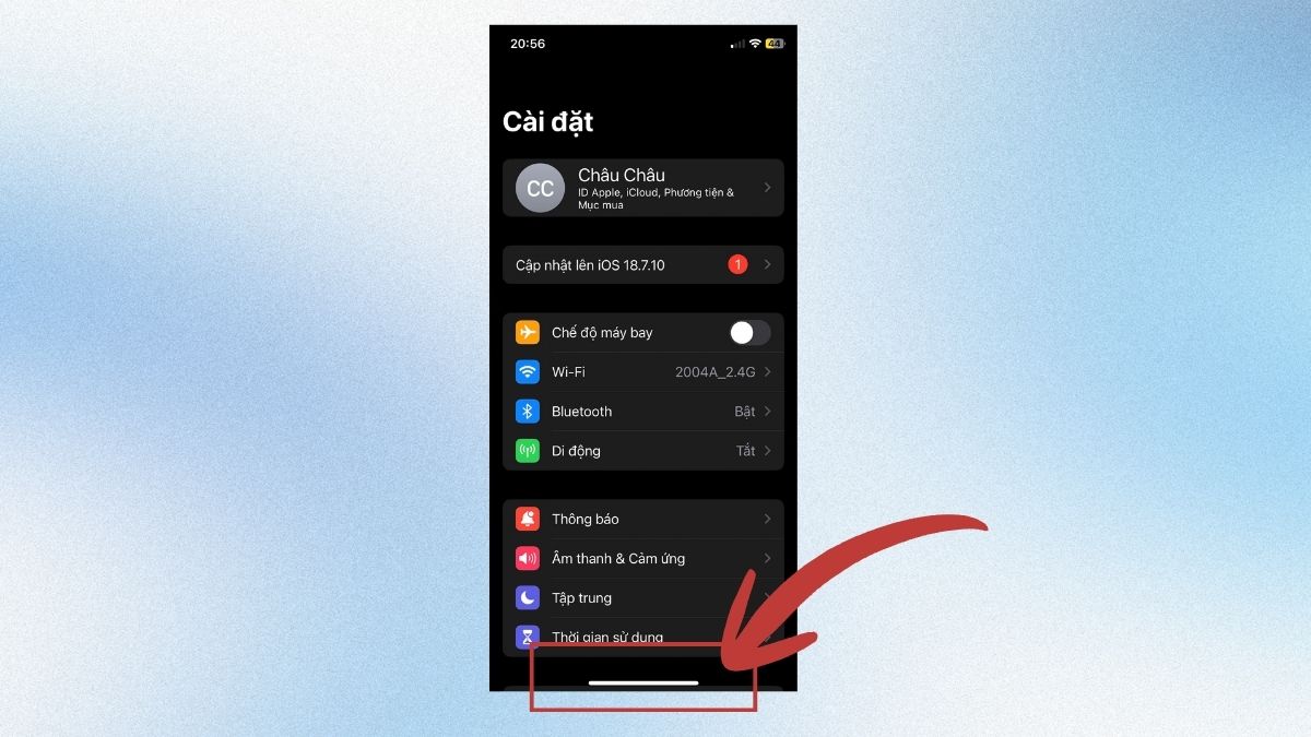 Tìm hiểu về thanh điều hướng trên iPhone