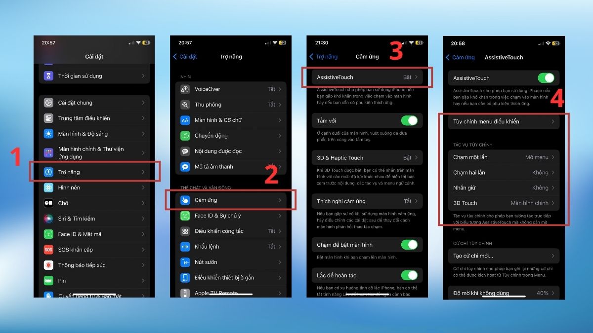 Cách đổi bố cục thanh điều hướng của thanh điều hướng iPhone