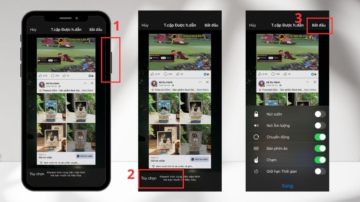Cách bắt đầu Truy cập được hướng dẫn thanh điều hướng iPhone
