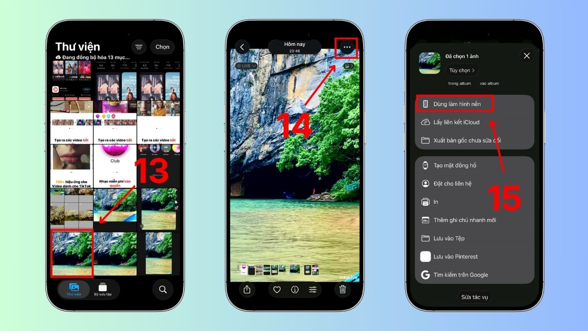 Cách tạo hình nền động từ video bằng intoLive - bước 4