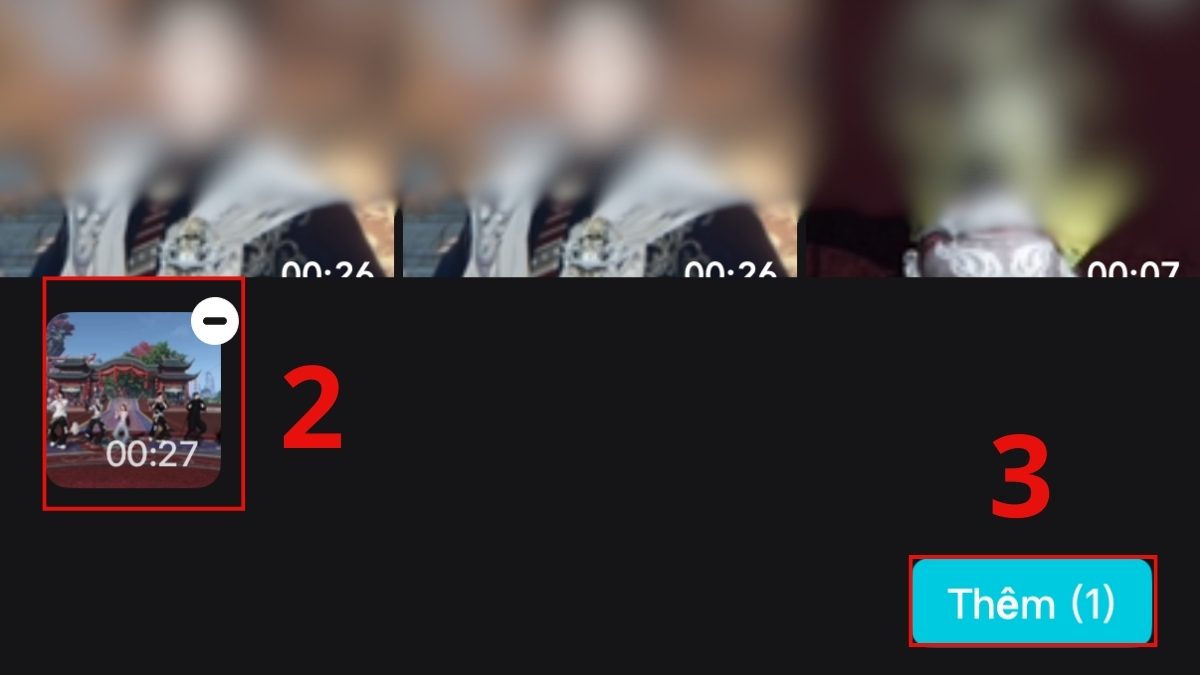 Cách cắt ảnh từ video trên iPhone bằng Capcut - bước 2