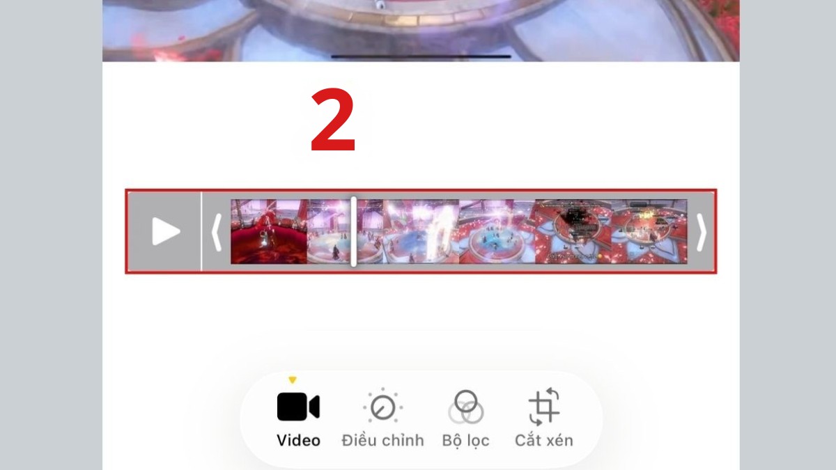 Cách cắt ảnh từ video trên iPhone bằng cách chụp màn hình - bước 2