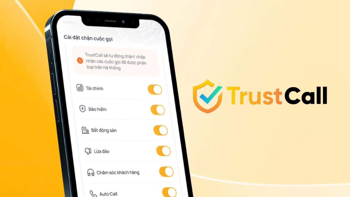 Cách chặn cuộc gọi trên điện thoại OPPO bằng TrustCall: Chặn cuộc gọi rác