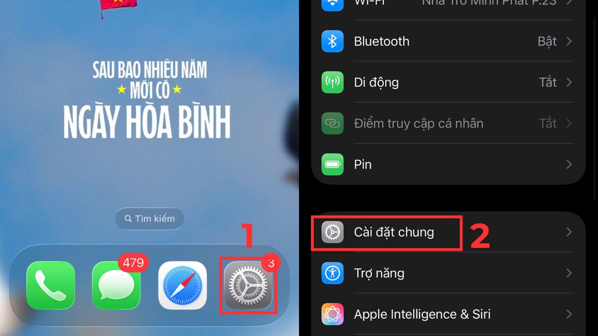 Cách check camera iPhone có bị thay - bước 1