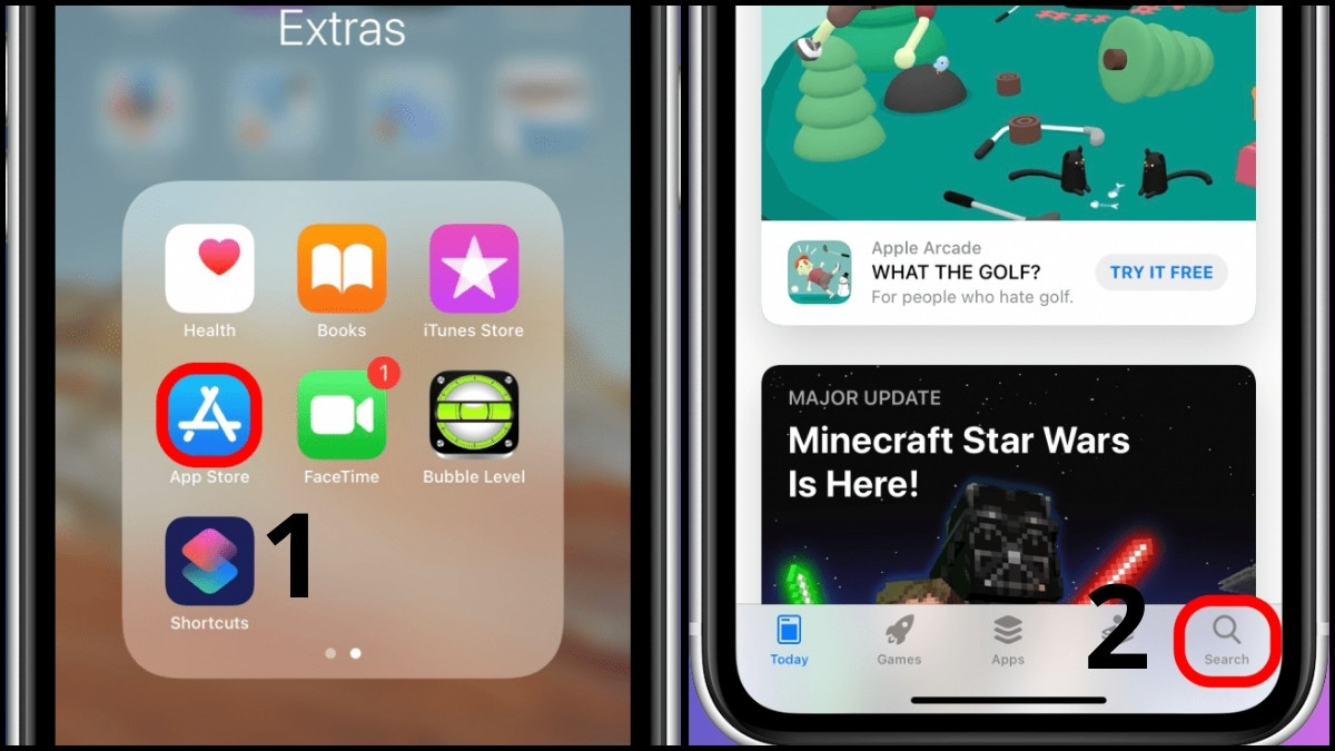 Cách chia sẻ ứng dụng iPhone trên App Store - bước 1