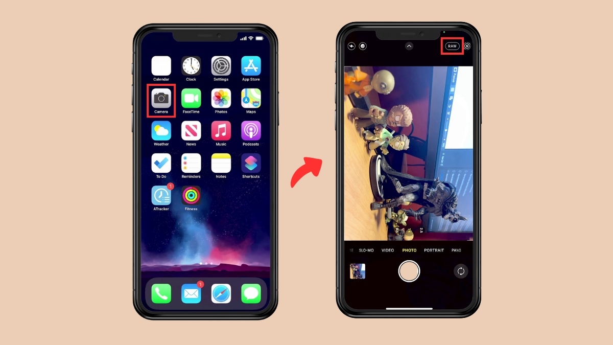 Chụp ảnh chất lượng cao với chế độ ProRAW trên camera iPhone 12 Pro Max - bước 3