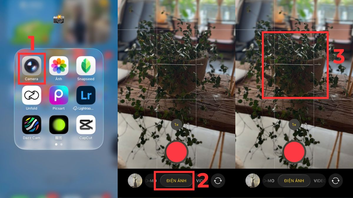 Cách chỉnh camera iPhone 13 Pro Max đẹp bằng chế độ Cinematic Mode