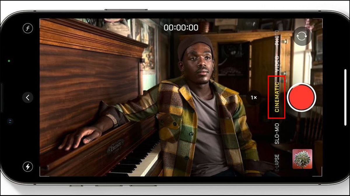 Cách chỉnh camera iPhone 15 Pro Max chụp hình đẹp bằng cách sử dụng chế độ Cinematic Mode