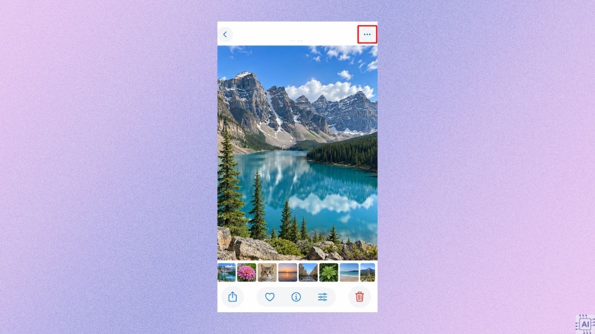 Cách khôi phục ảnh gốc và áp dụng chỉnh sửa hàng loạt trên iOS 26 - bước 2
