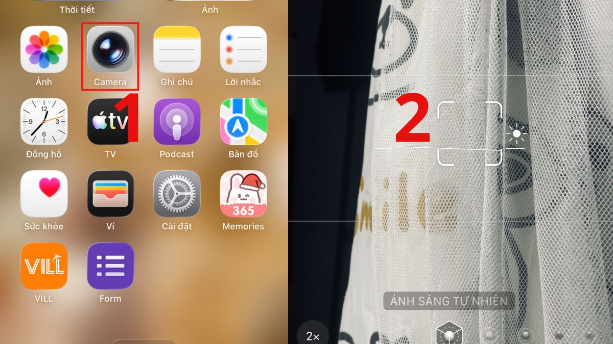 Cách chụp ảnh đẹp trên iPhone 12 bằng cách cài đặt tự động lấy nét 