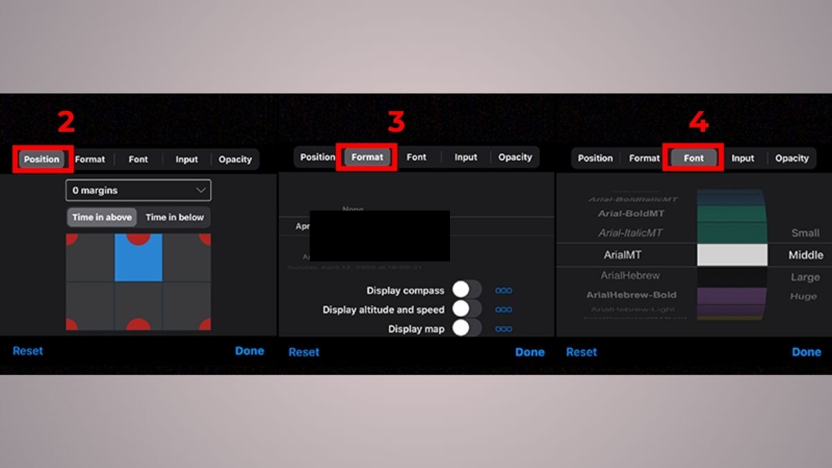 Cách chụp hình có ngày giờ trên iPhone bằng Timestamp Camera - bước 2