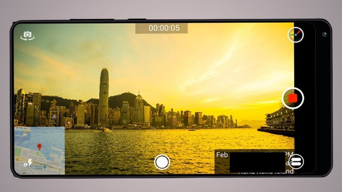 Cách chụp hình có ngày giờ trên iPhone bằng Timestamp Camera - bước 2,3