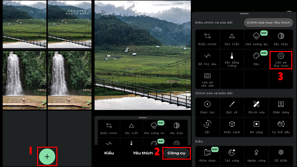 Cách chụp ảnh xóa phông trên iPhone bằng Snapseed
