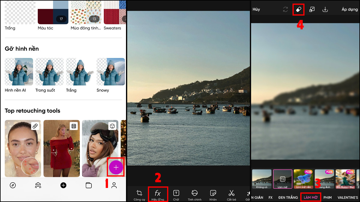 Cách chụp ảnh xóa phông trên iPhone bằng Picsart