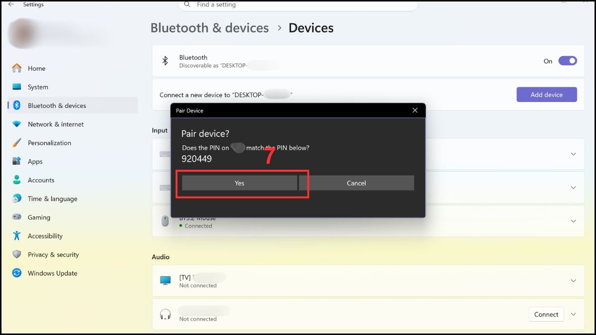 Cách chuyển ảnh từ điện thoại sang máy tính bằng Bluetooth - bước 3