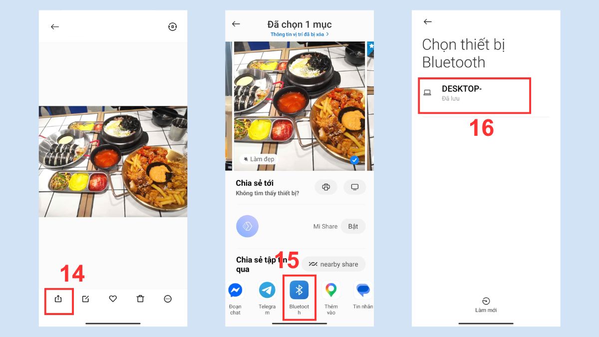Cách chuyển ảnh từ điện thoại sang máy tính bằng Bluetooth - bước 8